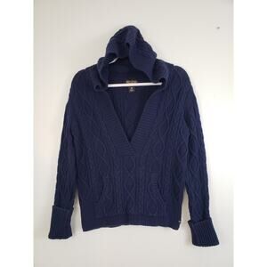 Ralph Lauren Navy Blue Cable Knit Sweater
